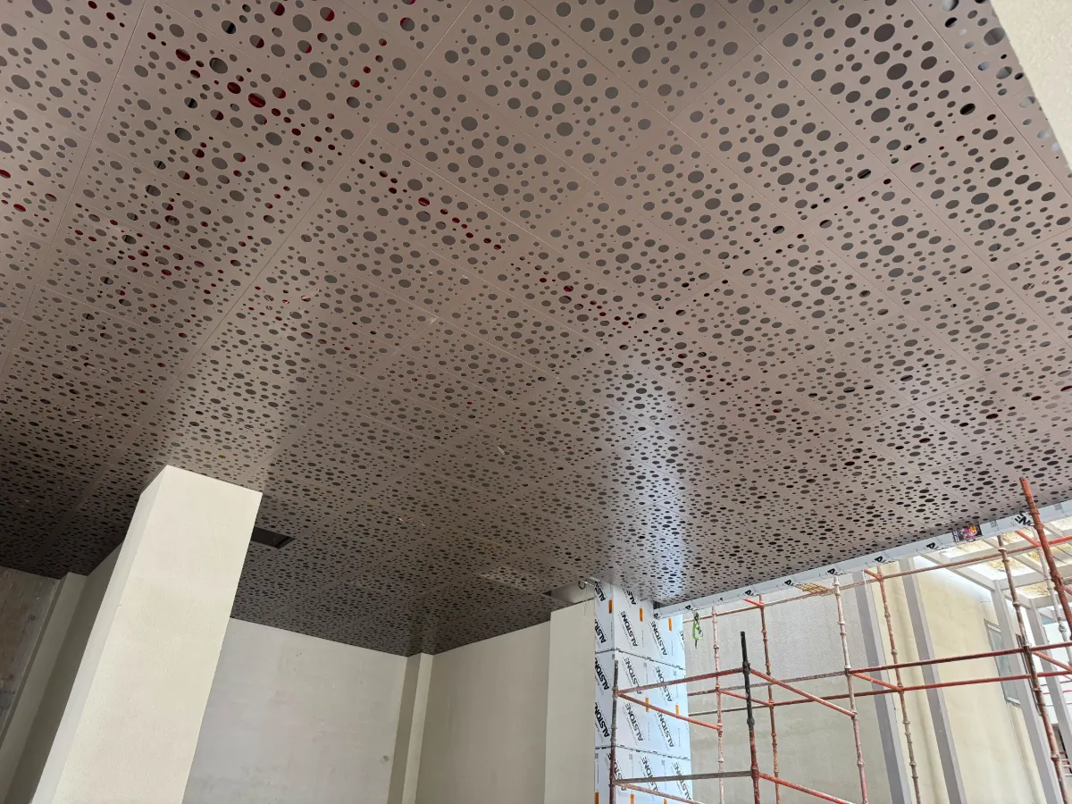 Bubble pattern ceiling tiles