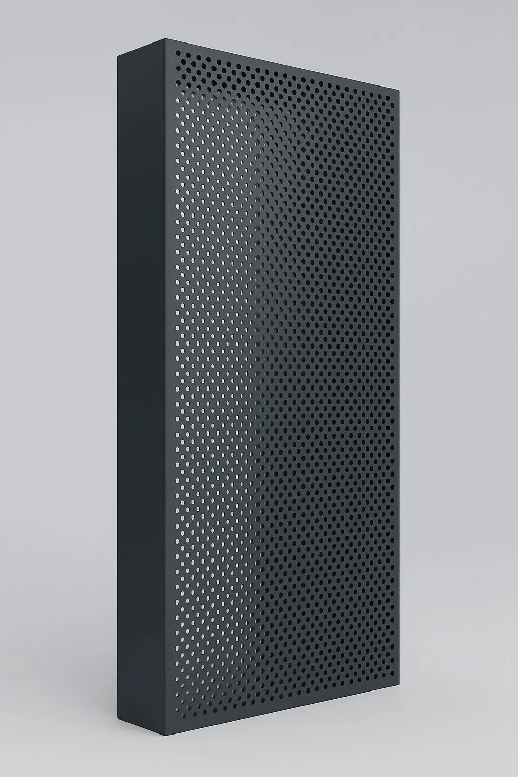 Apartment ventilation shaft aluminium perforated panels