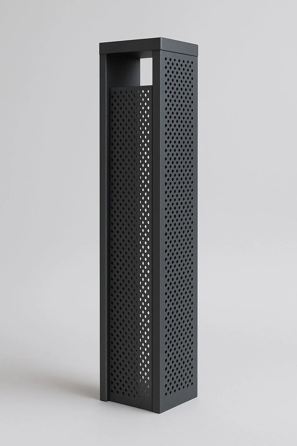 Plumbing shaft ventilation louvers detail