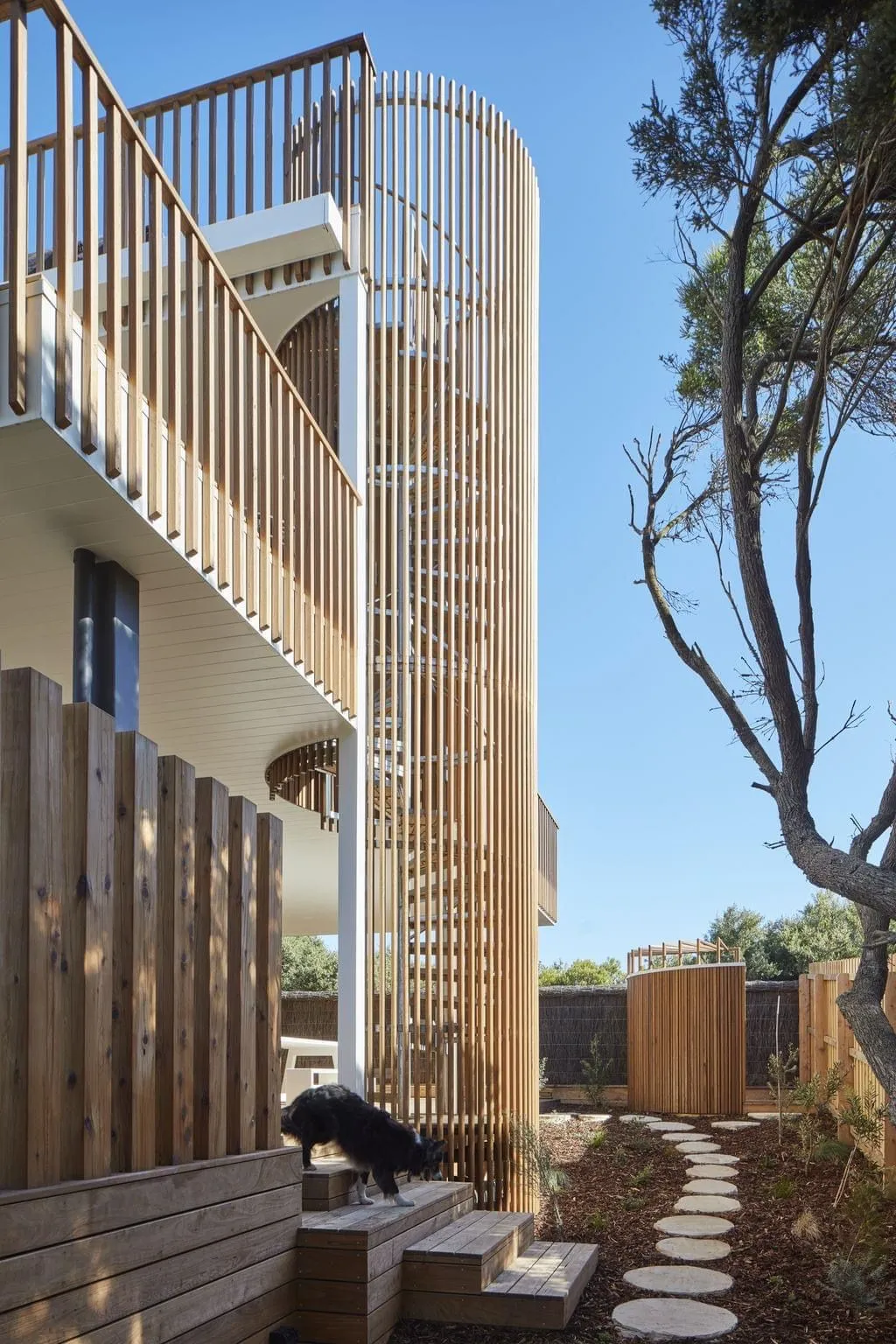 Powder coated aluminium elevation louvers