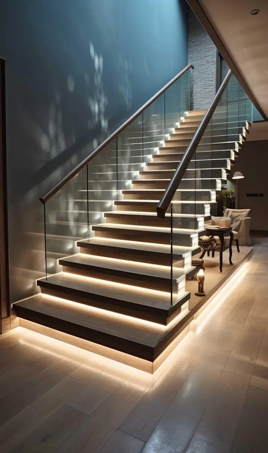 Aluminium railing installation